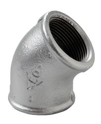 Draadknie, zwart gietijzer, 2.1/2" FF, Atusa fig 120